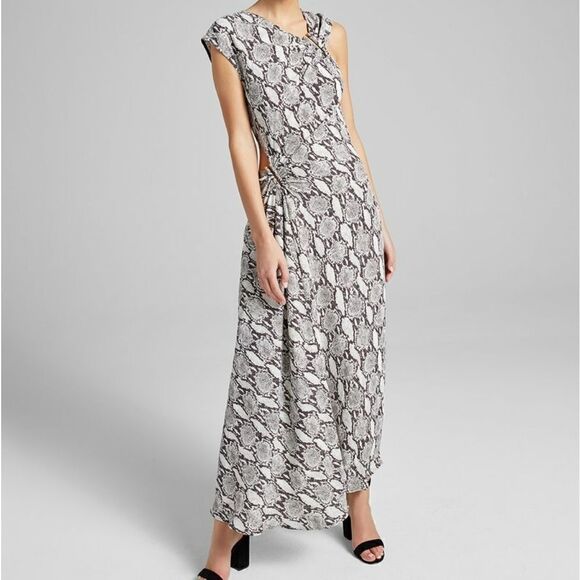 A.L.C. snake print maxi dress 2 XS - Picture 1 of 11